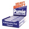 Pumie Scouring Stick, Pumie, Gray Pumice, 5 3/4 x 3/4 x 11/4, PK12 JAN-12